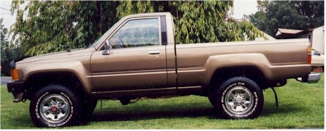 Toyota pickup replacement bed sides
